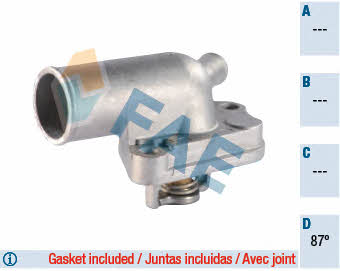 FAE 5332587 Thermostat, coolant 5332587: Buy near me in Poland at 2407.PL - Good price!
