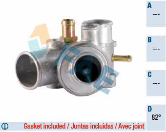 FAE 5333282 Thermostat, coolant 5333282: Buy near me in Poland at 2407.PL - Good price!