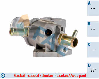 FAE 5334183 Thermostat, coolant 5334183: Buy near me in Poland at 2407.PL - Good price!