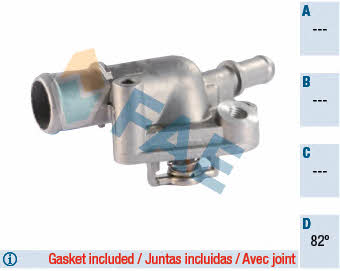 FAE 5335282 Thermostat, coolant 5335282: Buy near me in Poland at 2407.PL - Good price!