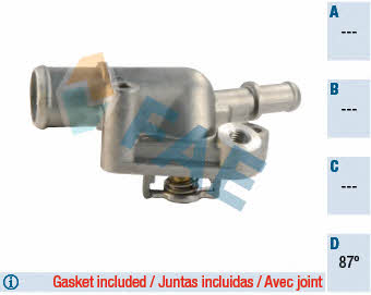 FAE 5336587 Thermostat, coolant 5336587: Buy near me in Poland at 2407.PL - Good price!