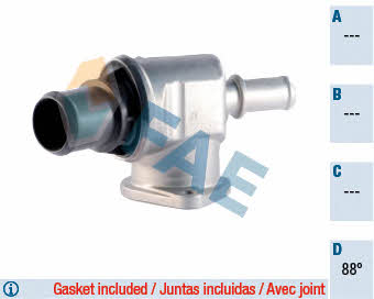 FAE 5337588 Thermostat, coolant 5337588: Buy near me in Poland at 2407.PL - Good price!