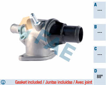 FAE 5337688 Thermostat, coolant 5337688: Buy near me in Poland at 2407.PL - Good price!