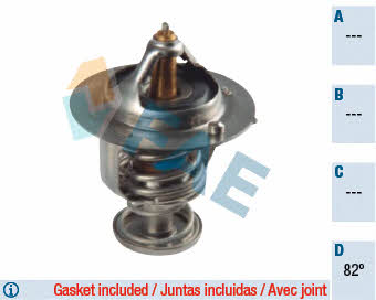 FAE 5338182 Thermostat, coolant 5338182: Buy near me in Poland at 2407.PL - Good price!