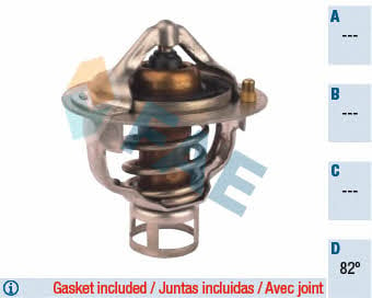 FAE 5338582 Thermostat, coolant 5338582: Buy near me in Poland at 2407.PL - Good price!