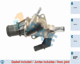 FAE 5339383 Thermostat, coolant 5339383: Buy near me in Poland at 2407.PL - Good price!