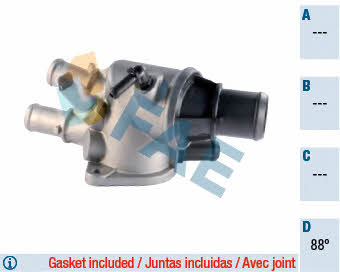 FAE 5339788 Thermostat, coolant 5339788: Buy near me in Poland at 2407.PL - Good price!