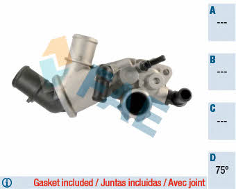 FAE 5340575 Thermostat, coolant 5340575: Buy near me in Poland at 2407.PL - Good price!
