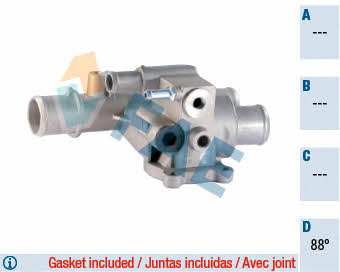 FAE 5340788 Thermostat, coolant 5340788: Buy near me in Poland at 2407.PL - Good price!