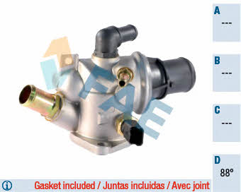 FAE 5341588 Thermostat, coolant 5341588: Buy near me in Poland at 2407.PL - Good price!