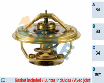 FAE 5342480 Thermostat, coolant 5342480: Buy near me in Poland at 2407.PL - Good price!