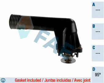 FAE 5342695 Thermostat, coolant 5342695: Buy near me in Poland at 2407.PL - Good price!