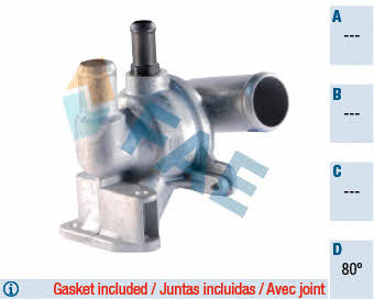 FAE 5342980 Thermostat, coolant 5342980: Buy near me in Poland at 2407.PL - Good price!