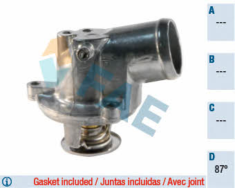 FAE 5345187 Thermostat, coolant 5345187: Buy near me in Poland at 2407.PL - Good price!
