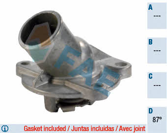FAE 5347187 Thermostat, coolant 5347187: Buy near me in Poland at 2407.PL - Good price!