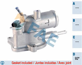 FAE 5350192 Thermostat, coolant 5350192: Buy near me in Poland at 2407.PL - Good price!