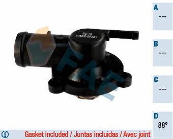 FAE 5351988 Thermostat, coolant 5351988: Buy near me in Poland at 2407.PL - Good price!