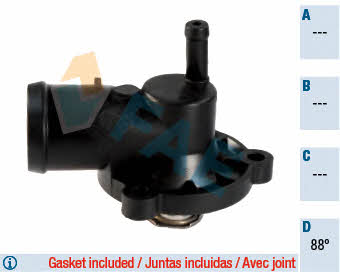 FAE 5352088 Thermostat, coolant 5352088: Buy near me in Poland at 2407.PL - Good price!