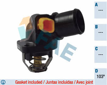 FAE 5352203 Thermostat, coolant 5352203: Buy near me in Poland at 2407.PL - Good price!