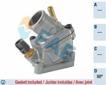 FAE 5352690 Thermostat, coolant 5352690: Buy near me in Poland at 2407.PL - Good price!