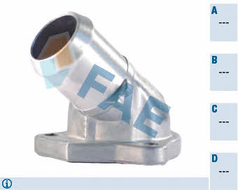 FAE 54319 Coolant pipe flange 54319: Buy near me in Poland at 2407.PL - Good price!