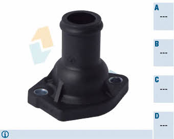 FAE 54336 Coolant pipe flange 54336: Buy near me in Poland at 2407.PL - Good price!