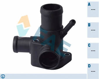 FAE 54346 Coolant pipe flange 54346: Buy near me in Poland at 2407.PL - Good price!