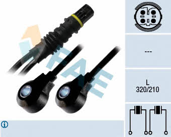 FAE 60214 Knock sensor 60214: Buy near me in Poland at 2407.PL - Good price!