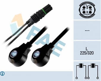 FAE 60222 Knock sensor 60222: Buy near me in Poland at 2407.PL - Good price!