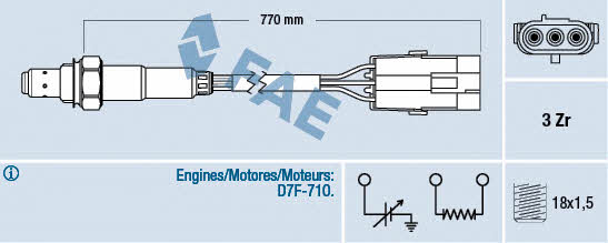 FAE 77115 Sonda lambda 77115: Dobra cena w Polsce na 2407.PL - Kup Teraz!