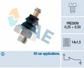 FAE 10250 Oil pressure sensor 10250: Buy near me in Poland at 2407.PL - Good price!