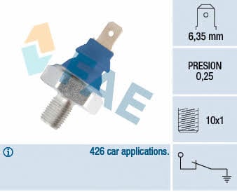 FAE 11690 Oil pressure sensor 11690: Buy near me at 2407.PL in Poland at an Affordable price!