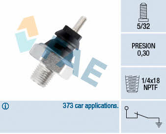 FAE 12220 Oil pressure sensor 12220: Buy near me in Poland at 2407.PL - Good price!