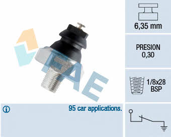 FAE 12240 Oil pressure sensor 12240: Buy near me in Poland at 2407.PL - Good price!