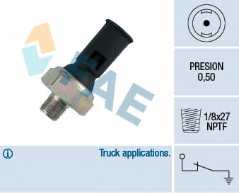FAE 12450 Oil pressure sensor 12450: Buy near me at 2407.PL in Poland at an Affordable price!