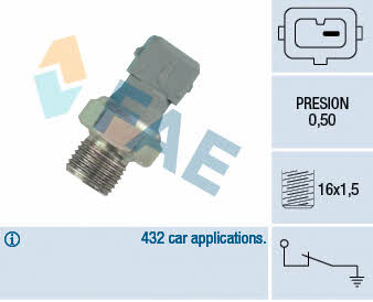 FAE 12460 Oil pressure sensor 12460: Buy near me in Poland at 2407.PL - Good price!