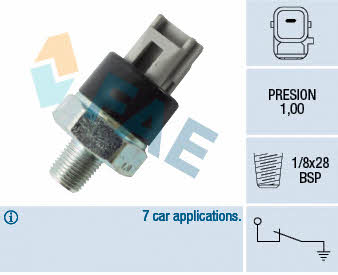 FAE 12545 Oil pressure sensor 12545: Buy near me in Poland at 2407.PL - Good price!