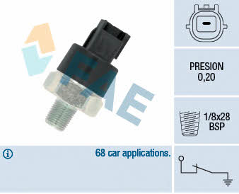 FAE 12555 Oil pressure sensor 12555: Buy near me in Poland at 2407.PL - Good price!
