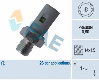 FAE 12635 Oil pressure sensor 12635: Buy near me in Poland at 2407.PL - Good price!