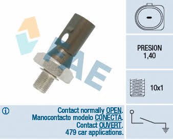 FAE 12880 Oil pressure sensor 12880: Buy near me in Poland at 2407.PL - Good price!
