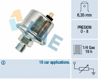FAE 14040 Oil pressure sensor 14040: Buy near me in Poland at 2407.PL - Good price!
