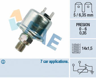 FAE 14670 Oil pressure sensor 14670: Buy near me in Poland at 2407.PL - Good price!