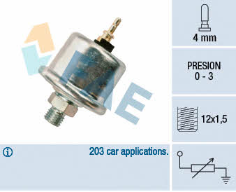 FAE 14730 Oil pressure sensor 14730: Buy near me in Poland at 2407.PL - Good price!