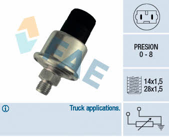 FAE 14850 Oil pressure sensor 14850: Buy near me in Poland at 2407.PL - Good price!
