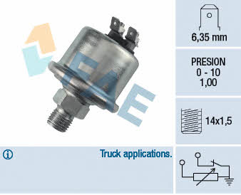 FAE 14980 Датчик давления масла 14980: Отличная цена - Купить в Польше на 2407.PL!