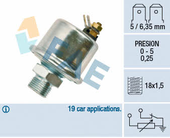 FAE 14990 Oil pressure sensor 14990: Buy near me in Poland at 2407.PL - Good price!