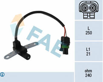 FAE 79020 Crankshaft position sensor 79020: Buy near me in Poland at 2407.PL - Good price!