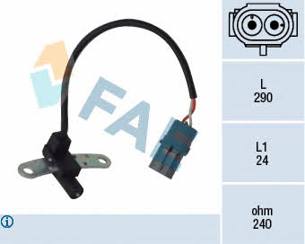 FAE 79021 Crankshaft position sensor 79021: Buy near me in Poland at 2407.PL - Good price!