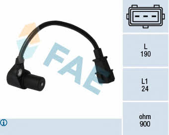 FAE 79046 Crankshaft position sensor 79046: Buy near me in Poland at 2407.PL - Good price!