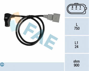 FAE 79059 Crankshaft position sensor 79059: Buy near me in Poland at 2407.PL - Good price!